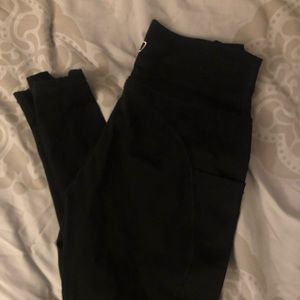 Alphalete Meridian Pocket Leggings - Black